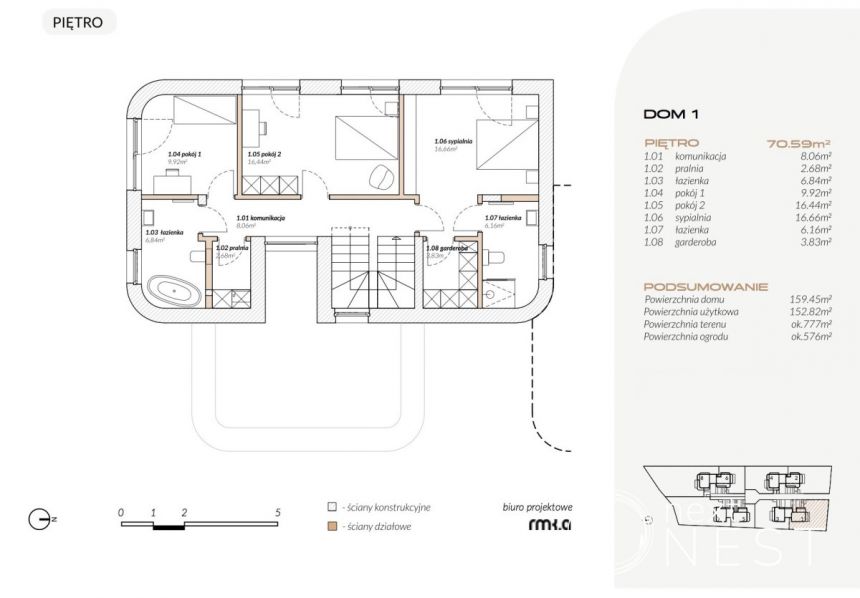 Konstancin-Jeziorna, 2 190 000 zł, 159.45 m2, 5 pokoi miniaturka 18