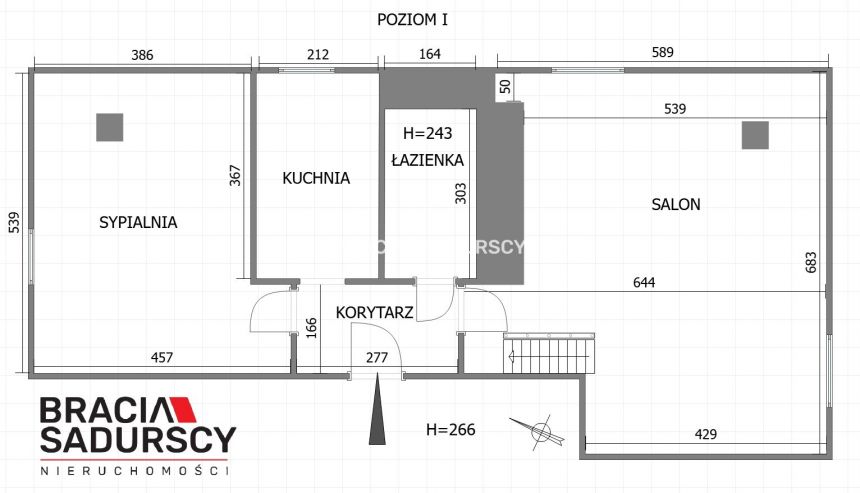 Kraków Czyżyny, 758 000 zł, 48.2 m2, pietro 5/5 miniaturka 36