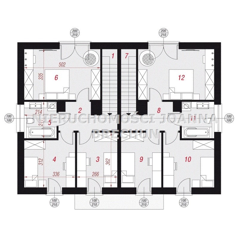 Wrocław Śródmieście, 990 000 zł, 102 m2, bliźniak miniaturka 7