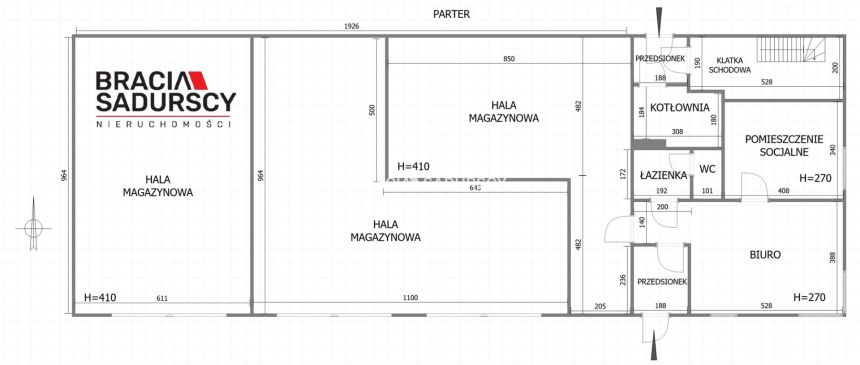 Nieruchomość inwestycyjna-dwie hale + dom miniaturka 3