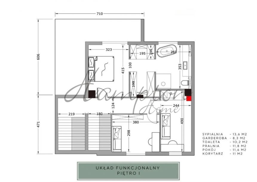 Warszawa Wawer, 1 490 000 zł, 168.4 m2, bliźniak miniaturka 3