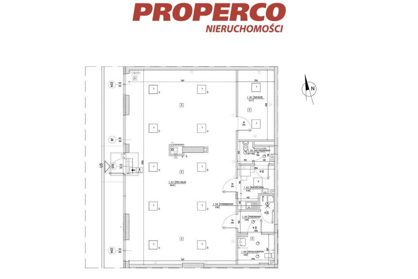 Nowy lokal 122m2 usługi handel biuro Plaza Tower miniaturka 2