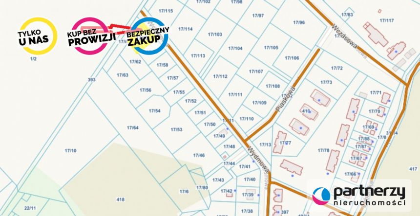 Żarnowska, 138 600 zł, 9.24 ar, droga dojazdowa gruntowa miniaturka 2
