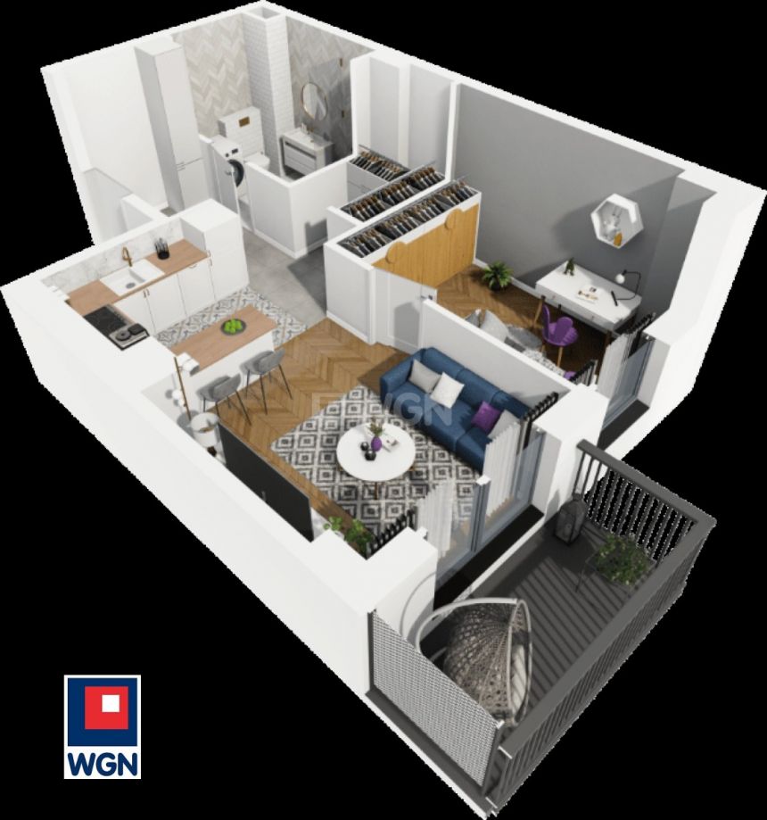 Gdańsk Siedlce, 587 998 zł, 37.09 m2, kuchnia z oknem miniaturka 3