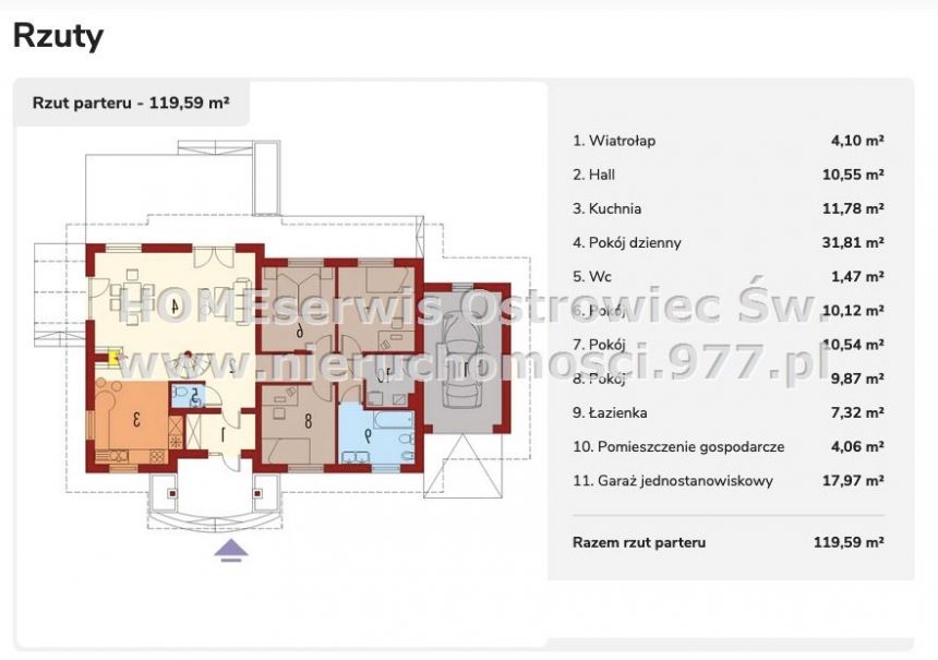 Na sprzedaż dom stan surowy 155m2, działka 5100 m2 miniaturka 24