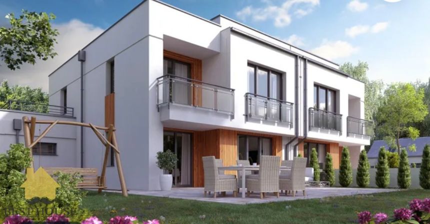 1/2 bliźniaka 124m2 z podwójnym garażem - zdjęcie 1