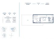51m2  2pok+ ogródek (klucze) Ruczaj 0% miniaturka 3