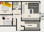 Kraków Nowy Prokocim, 899 000 zł, 61.4 m2, z balkonem miniaturka 7