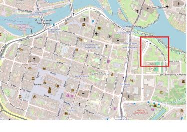 Wrocław Stare Miasto, 3 950 zł, 56 m2, z balkonem