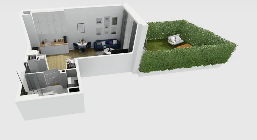 Apartament hotelowy/dla studenta/pod inwestycję/Fabryczna miniaturka 8