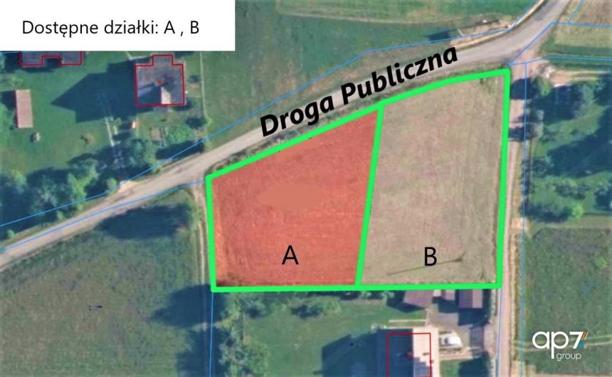 Działka budowlana z mediami. 13.7 ar WIDOK LAS miniaturka 3