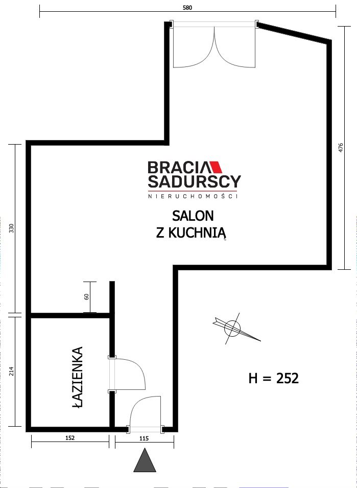 Kawalerka z garażem na Ruczaju miniaturka 3