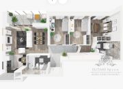 Duże Mieszkanie 81,46m2 z widokiem na rzekę /Wrocław, Kleczków miniaturka 5