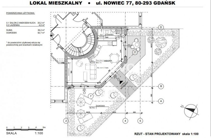 Gdańsk Matemblewo, 495 000 zł, 39.2 m2, 2 pokoje miniaturka 9