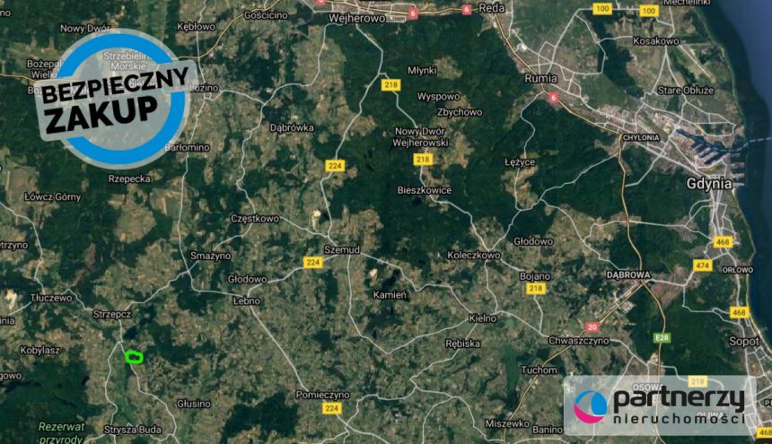 Miłoszewo, 599 000 zł, 1.1 ha, przyłącze prądu miniaturka 7