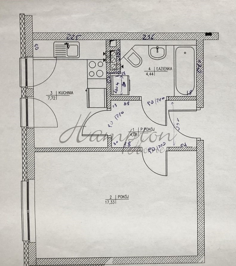 Warszawa Nowe Włochy, 599 000 zł, 34 m2, pietro 2/4 miniaturka 1