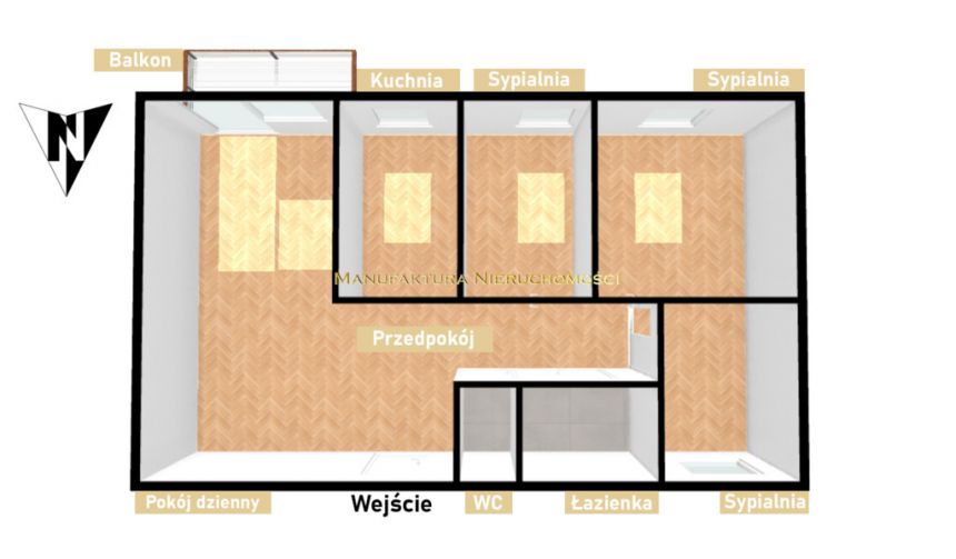 4 pokoje | Piękny widok na Oliwę i Wrzeszcz miniaturka 5