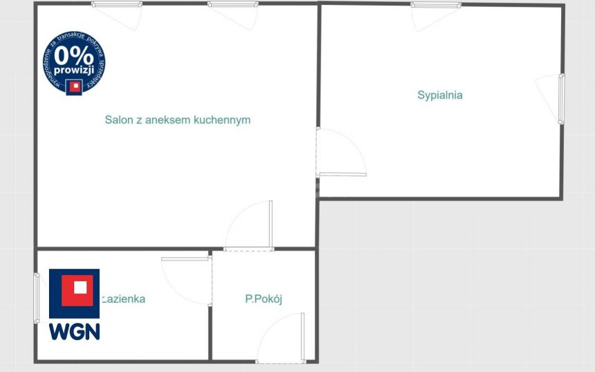 Świdnica, 329 000 zł, 44 m2, wysoki standard miniaturka 6