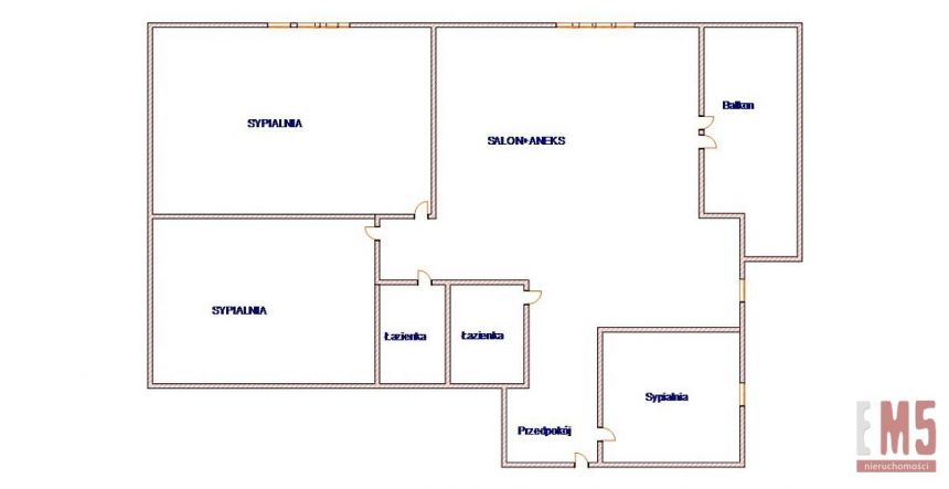 Białystok Przydworcowe, 907 000 zł, 77.26 m2, pietro 2/6 miniaturka 14