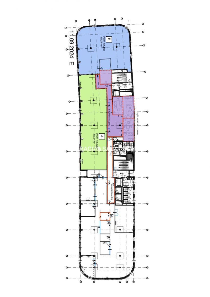 powierzchnia biurowa w nowoczesnym biurowcu miniaturka 47