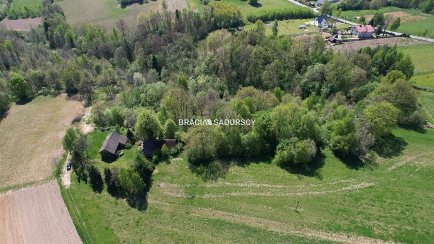 Działka rolna z drewnianym domem Nowa Wieś miniaturka 6