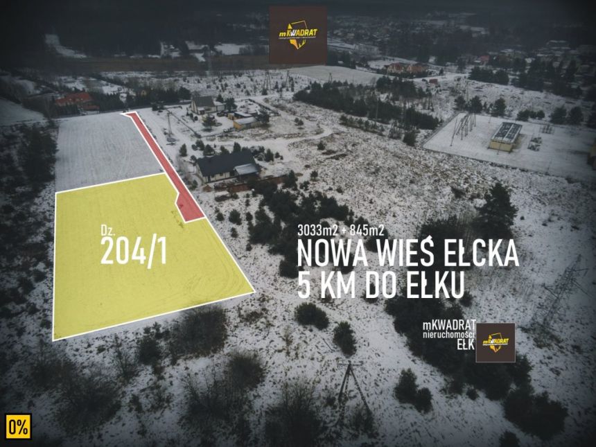 Nowa Wieś Ełcka 189 000 zł 30.33 ar - zdjęcie 1