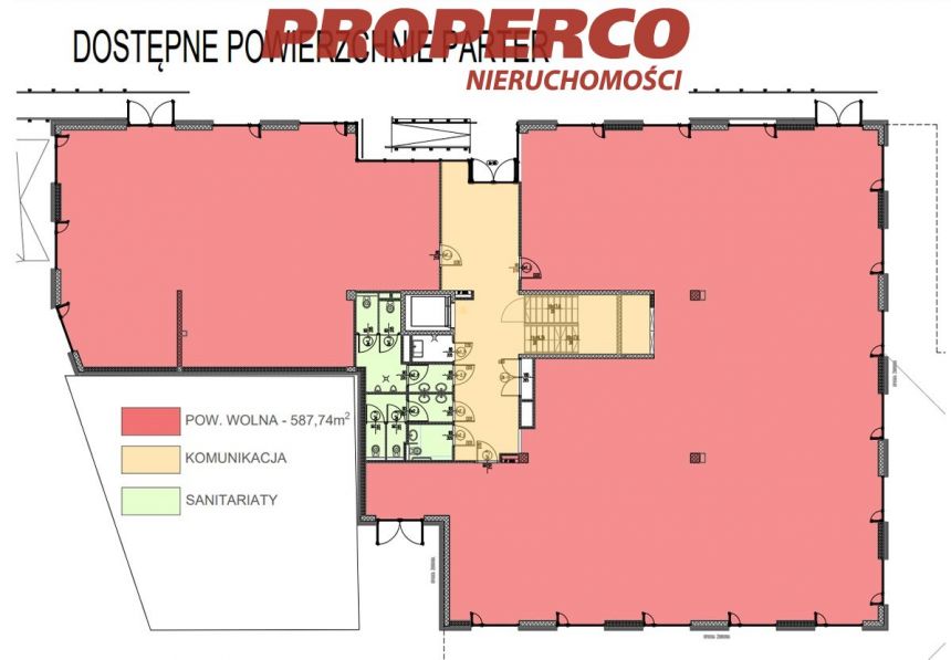 Lokal usługowo-biurowy, parter i 1 piętro, 1330 m2 miniaturka 4