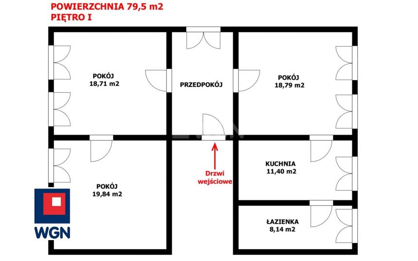 Jawor, 289 000 zł, 79.5 m2, do remontu miniaturka 2