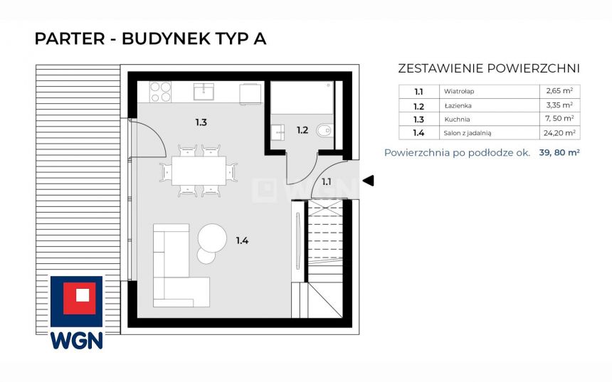 Mikołów Śmiłowice-Reta, 598 500 zł, 75 m2, murowany miniaturka 9
