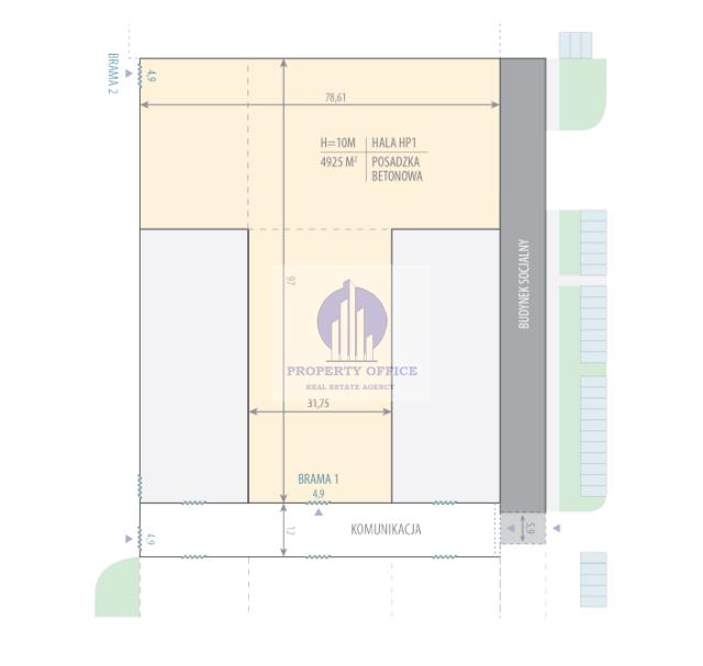 Bielany : magazyn 4925m2 miniaturka 3