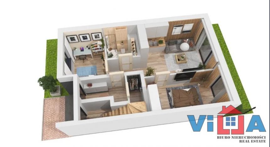 WYJĄTKOWY APARTAMENT W DOMKU SZEREGOWYM! miniaturka 6