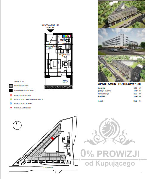 Lokal usługowy/Kawalerka/pod wynajem/dla studenta/Gaj/doskonała lokalizacja miniaturka 18