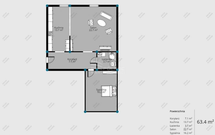 Apartament Loftowy–Stara Przędzalnia II-Żyrardów miniaturka 12