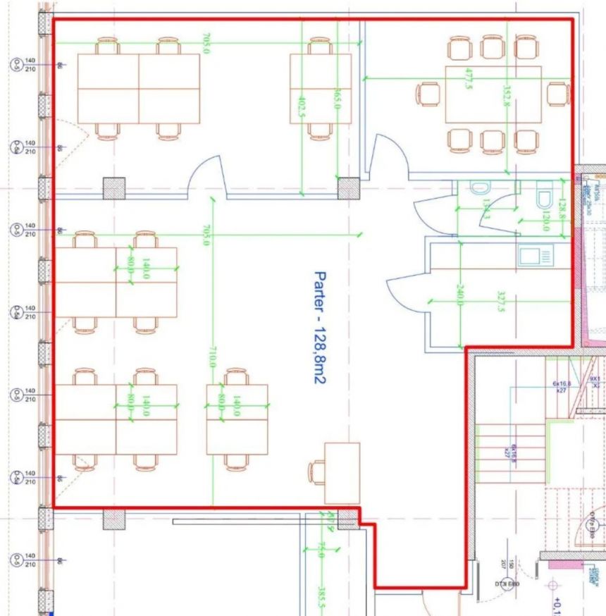 Kraków Podgórze, 7 552 zł, 128 m2, 2 pokoje miniaturka 5