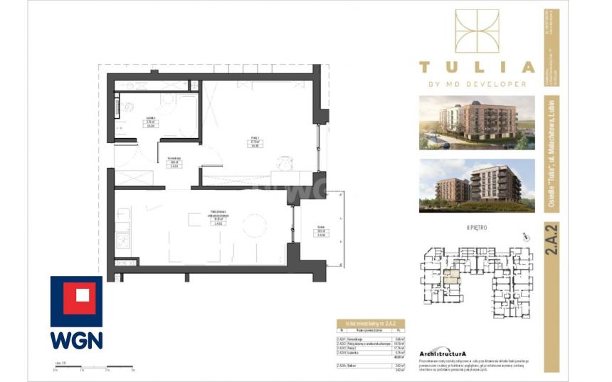 Lubin Stary Lubin, 416 415 zł, 48.99 m2, z garażem - zdjęcie 1