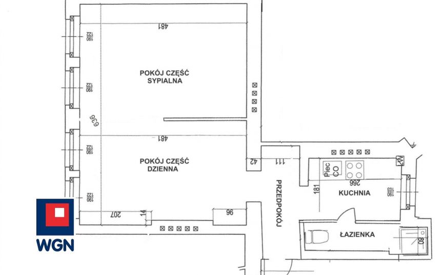 Poznań Stare Miasto, 485 000 zł, 40.5 m2, parter/5 miniaturka 13