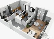 W REALIZACJI 08.2025/Mieszkanie 2 pok, 50,5m2 + balkon / Wrocław, Księże Wielki miniaturka 7