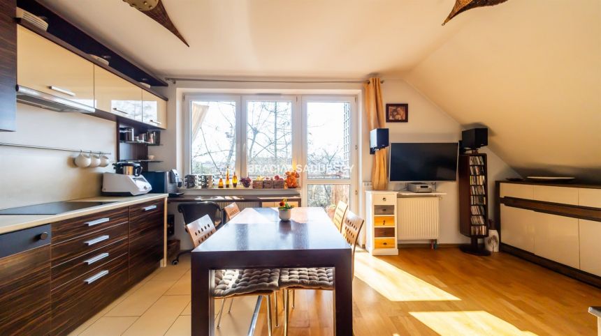 Dwupoziomowe 85m2 widok na zieleń Ruczaj! miniaturka 6