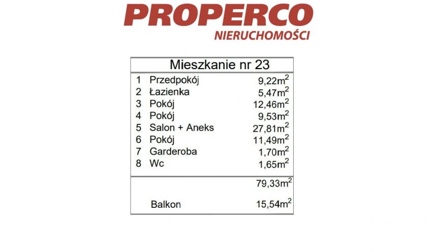 4 pok, 79,33 m2, Baranówek/Stadion miniaturka 6