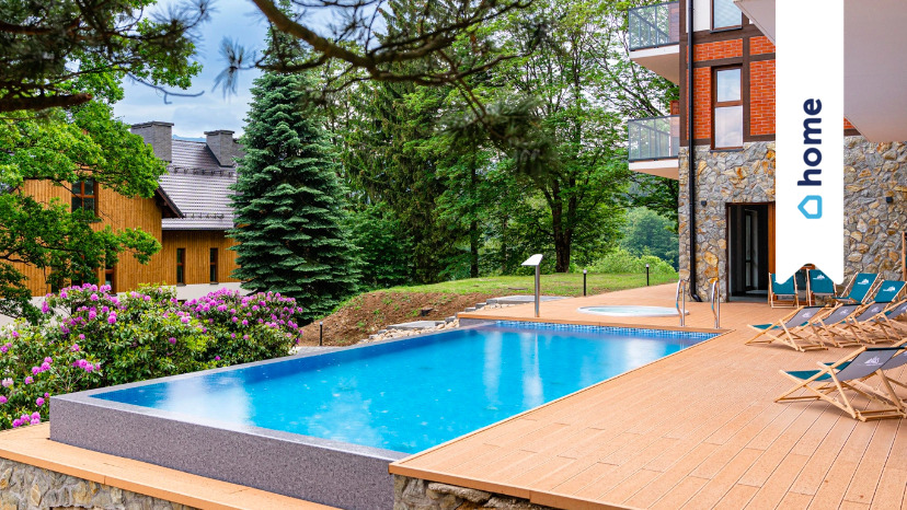 Apartament antresola basen, las, góry miniaturka 9