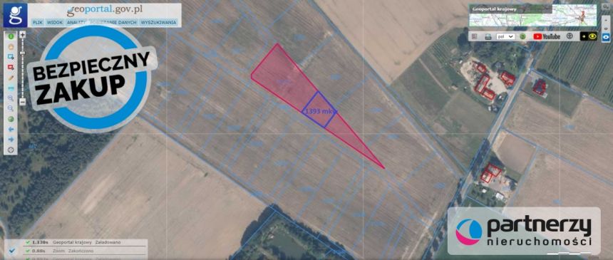 Różyny, 209 000 zł, 13.93 ar, przyłącze prądu miniaturka 5