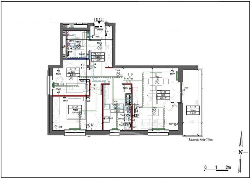 Wrocław Klecina, 3 700 zł, 69.74 m2, pietro 1 miniaturka 4