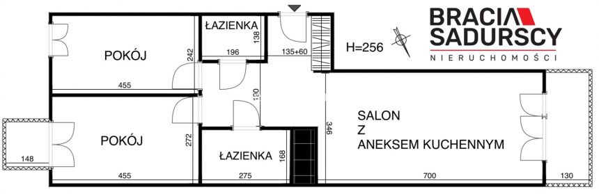 Komfortowe 3-pokojowe mieszkanie z 2 łazienkami! miniaturka 3