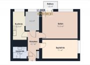 Grodzisk Mazowiecki, 449 000 zł, 46 m2, pietro 3, 4 miniaturka 15