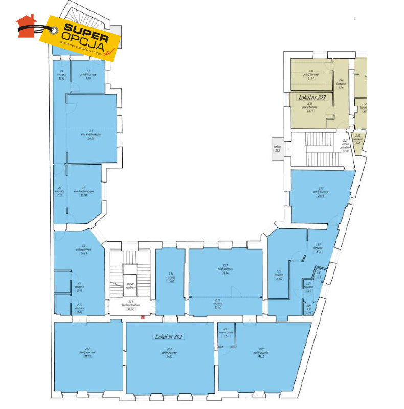 Kraków Stare Miasto, 22 445 zł, 397.25 m2, pietro 3 miniaturka 2