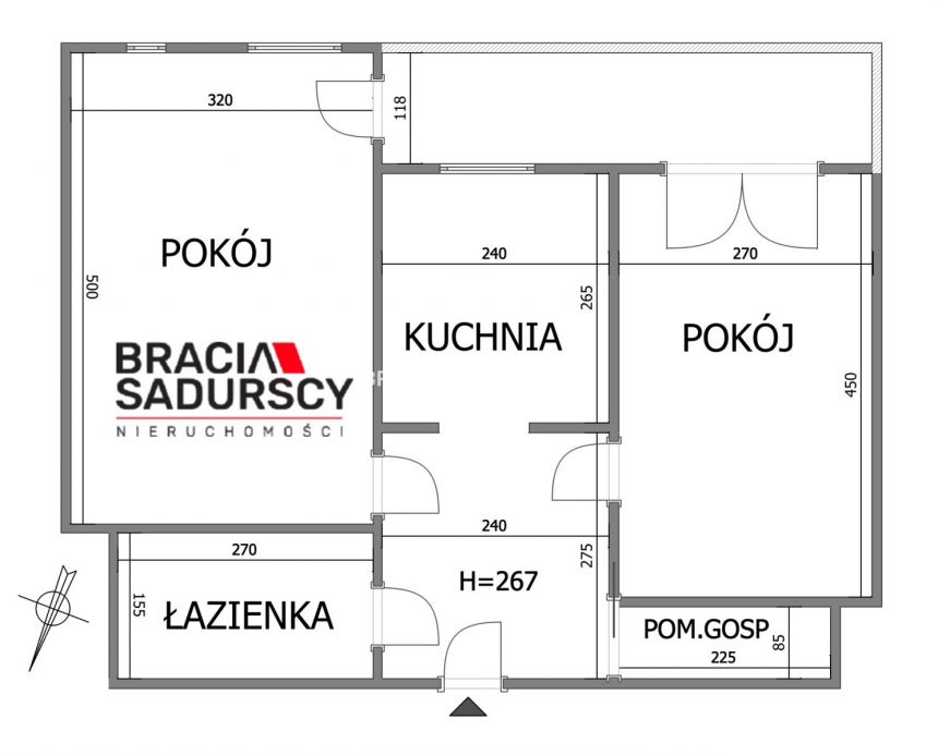 2 POKOJE, JASNE - DUŻY BALKON - WIDOK miniaturka 33