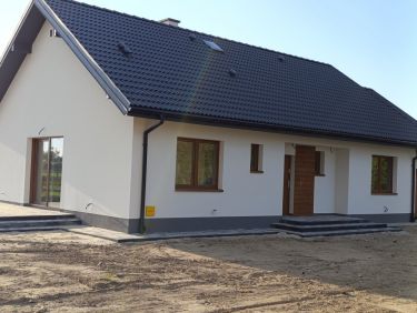 Nowy dom parterowy 128 m2 / 10,50 ara