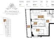 Apartament 3 pok. z dużym balkonem/Stare Miasto, 600m od Rynku! Przy Odrze! miniaturka 20