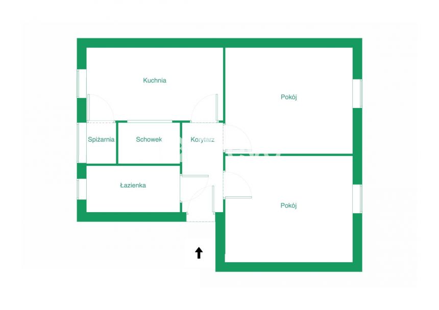 Gdańsk Siedlce, 595 000 zł, 48.19 m2, pietro 1 miniaturka 11