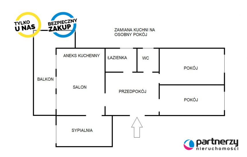 Gdańsk Śródmieście, 1 049 000 zł, 57.1 m2, z balkonem miniaturka 10